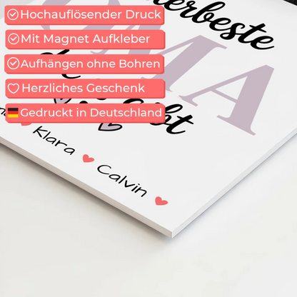 Personalisiertes Oma Plakat Geschenk Fotocollage Oma Allerbeste Oma Die Es Gibt