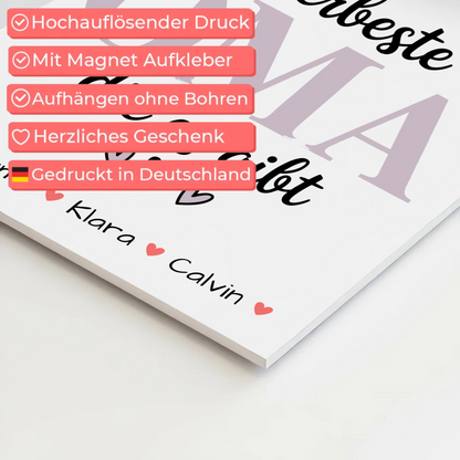 Personalisiertes Oma Plakat Geschenk Fotocollage Oma Allerbeste Oma Die Es Gibt