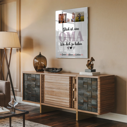 Personalisierte Oma Plakat Fotocollage Oma Glück Ist eine Oma Wie Dich Zu Haben Geschenk 2