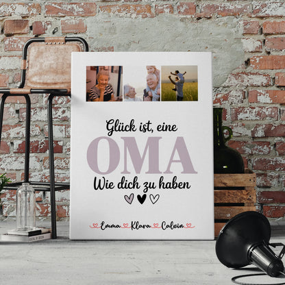 Oma Plakat Fotocollage Oma Glück Ist eine Oma Wie Dich Zu Haben personalisiertes Geschenk 4