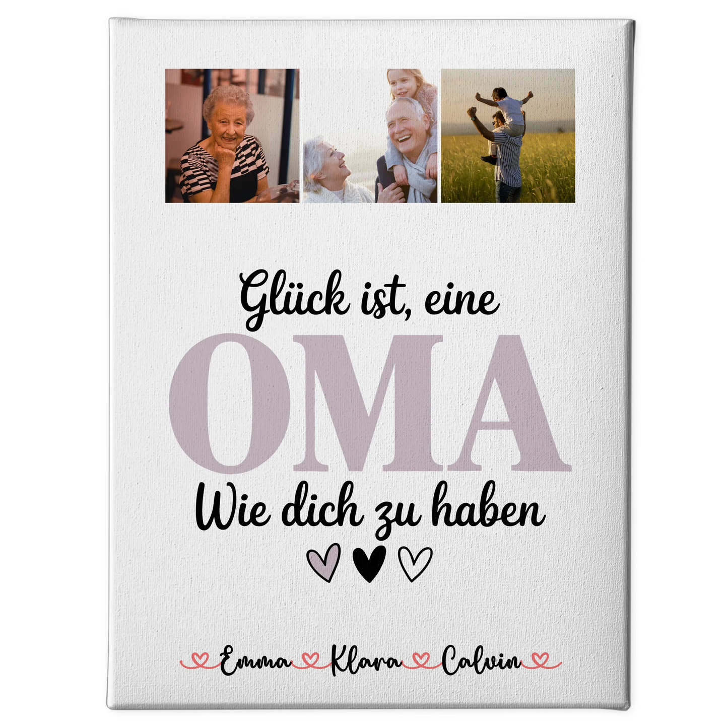 Oma Plakat Fotocollage Oma Glück Ist eine Oma Wie Dich Zu Haben personalisiertes Geschenk 1