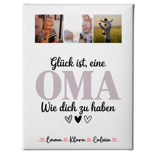 Oma Plakat Fotocollage Oma Glück Ist eine Oma Wie Dich Zu Haben personalisiertes Geschenk 1