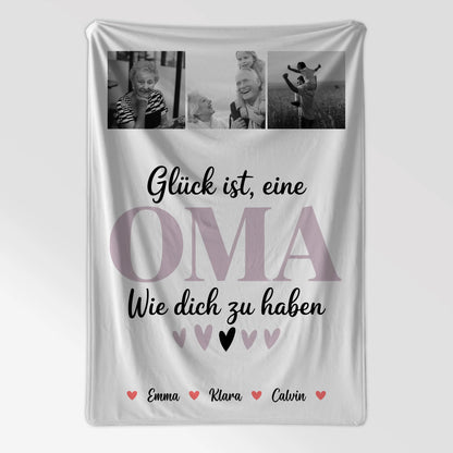 Personalisierte Decke Oma Und Opa Fotocollage für Oma Glück Ist eine Oma Wie Dich Zu Haben Geschenk 7