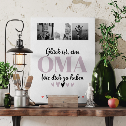 Oma Plakat Fotocollage für Oma Glück Ist eine Oma Wie Dich Zu Haben personalisiertes Geschenk 3