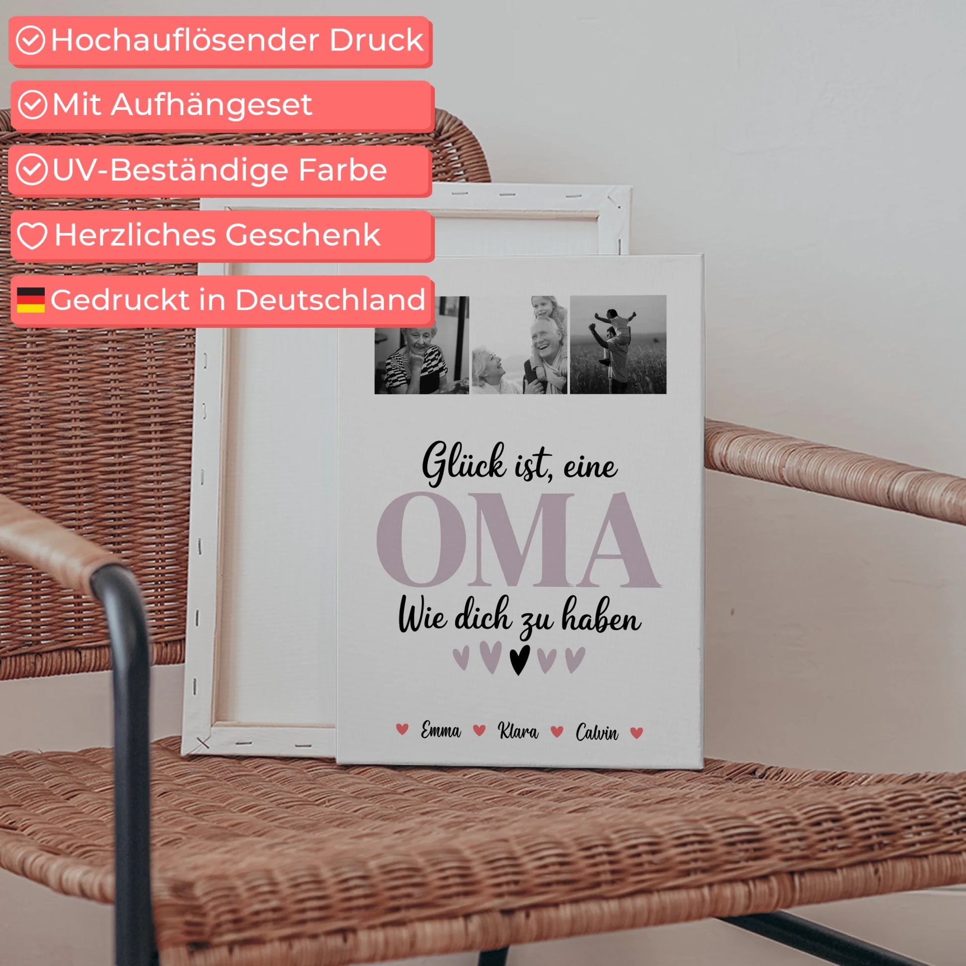 Oma Plakat Fotocollage für Oma Glück Ist eine Oma Wie Dich Zu Haben personalisiertes Geschenk 5