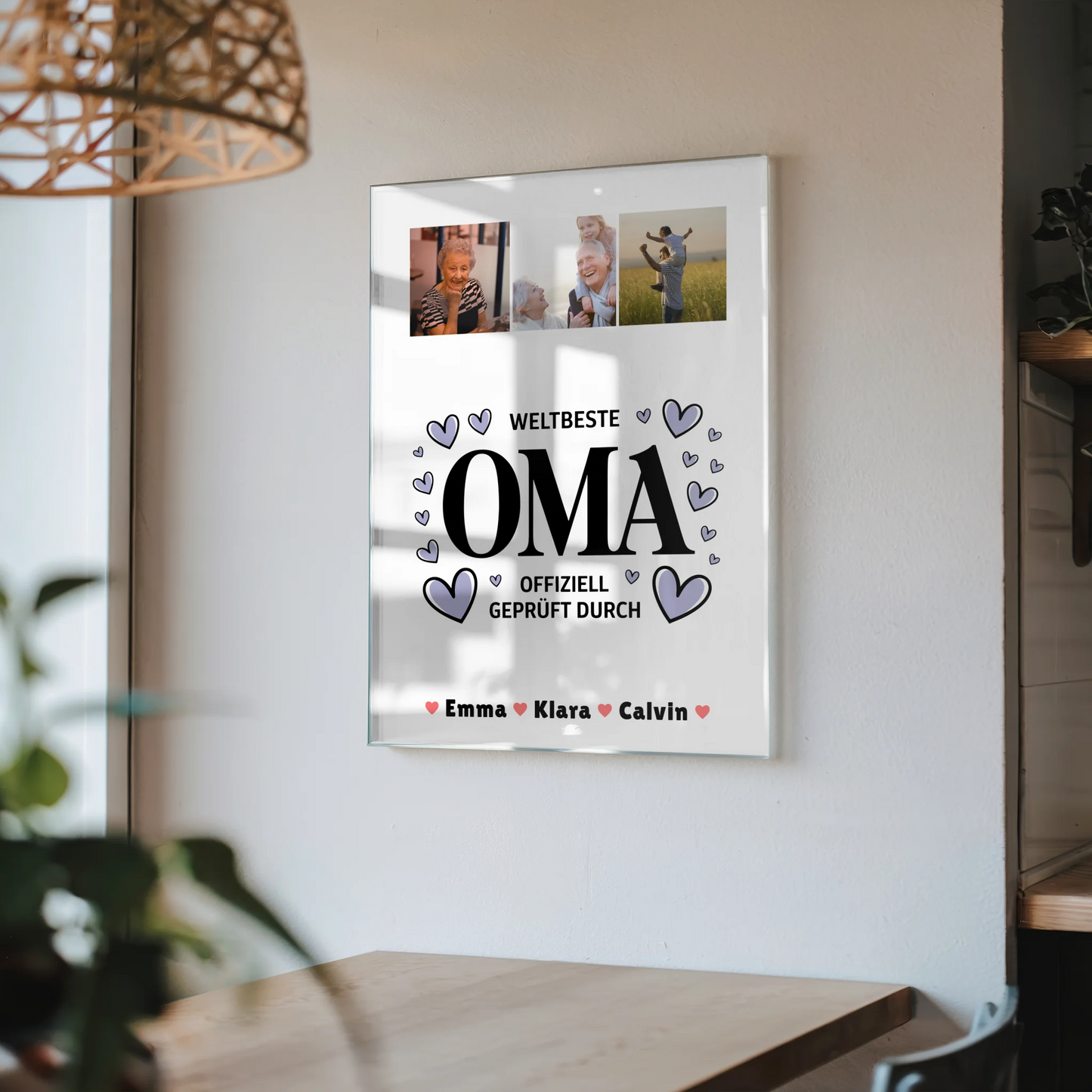 Oma Plakat Weltbeste Oma Offiziell Geprüft Durch Oma Fotocollage Geschenk 4