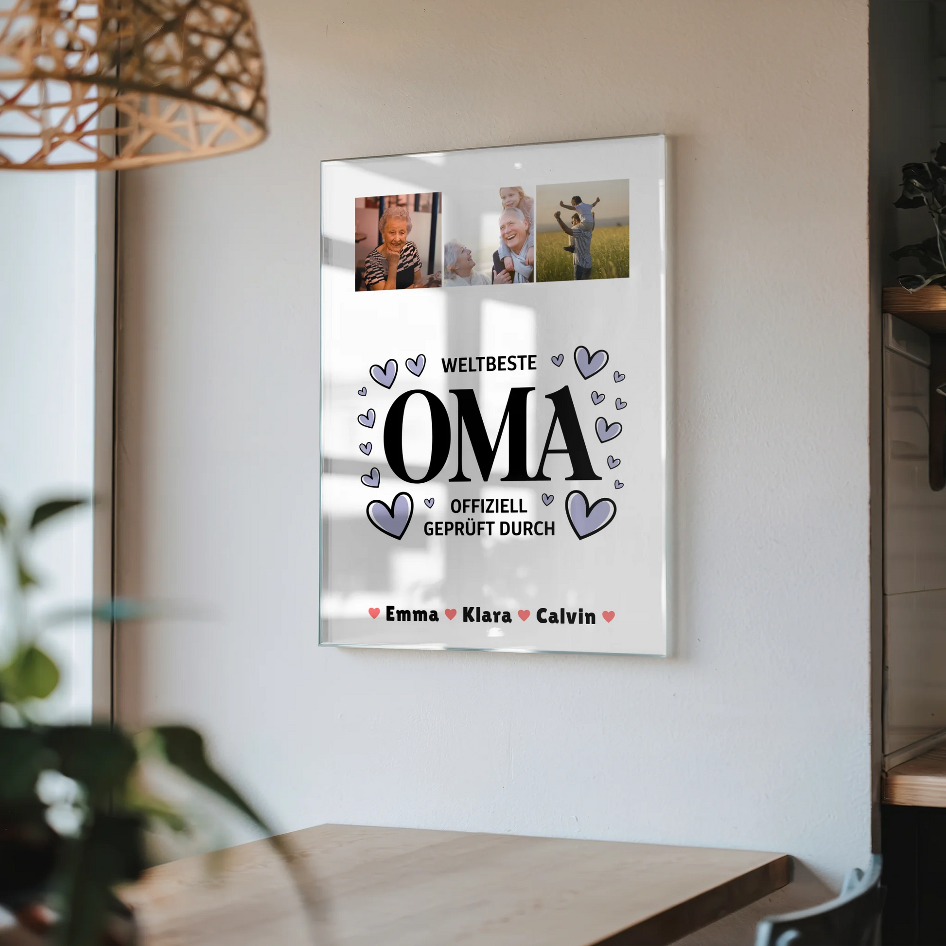 Oma Plakat Weltbeste Oma Offiziell Geprüft Durch Oma Fotocollage Geschenk 4