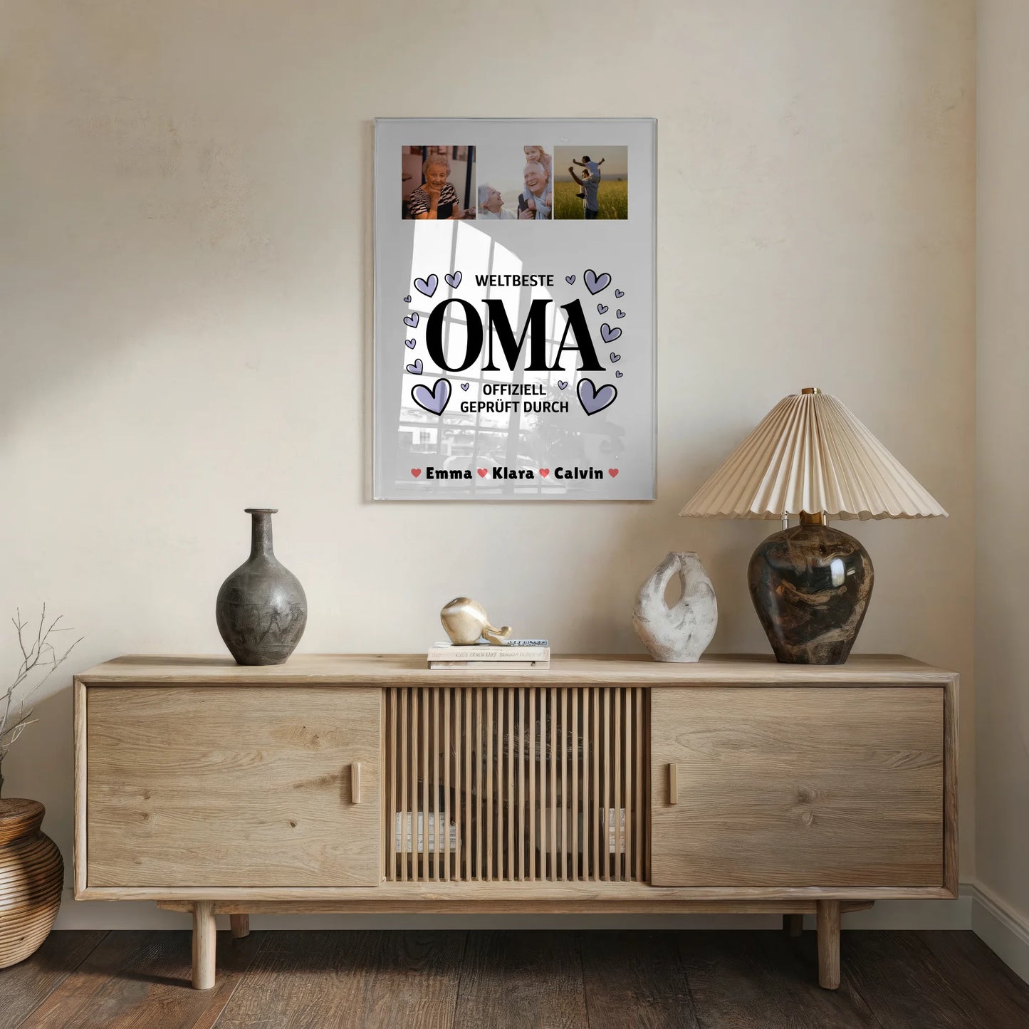 Oma Plakat Weltbeste Oma Offiziell Geprüft Durch Oma Fotocollage Geschenk 5