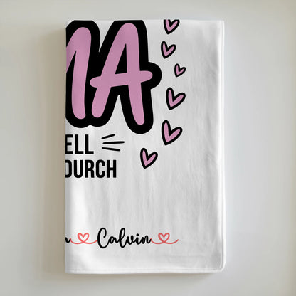 Personalisierte Decke Oma Und Opa Geschenk Fotocollage Oma Weltbeste Oma Offiziell Geprüft Durch 6