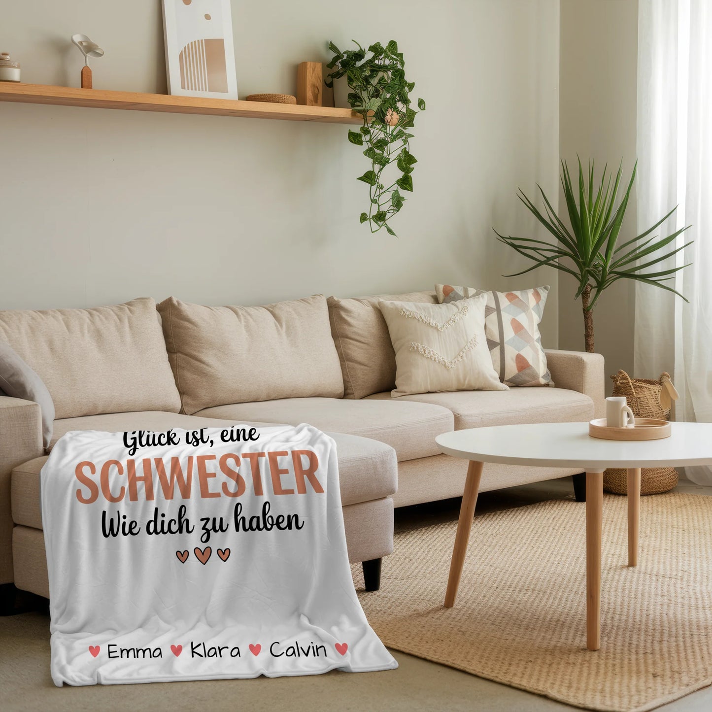 Personalisierte Decke Schwester Geschenk Fotocollage Schwester Glück Ist eine Schwester Wie Dich Zu Haben 4