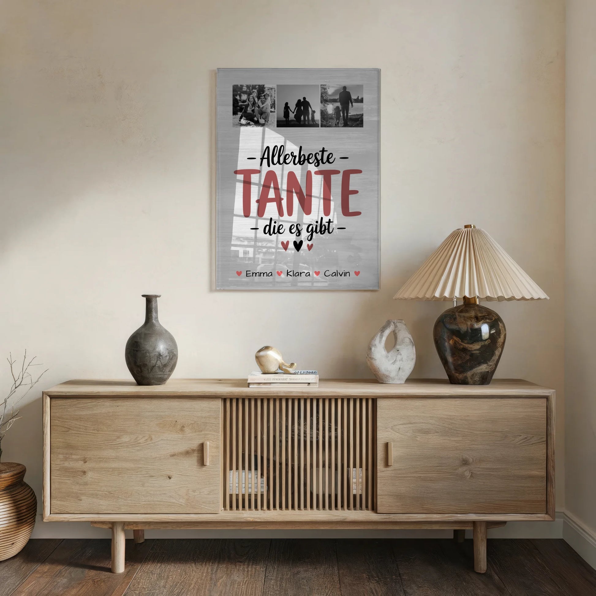 Personalisierte Geschenk Fotocollage Tante mit Foto Mit Acrylglas für die Allerbeste Tante Die Es Gibt 5
