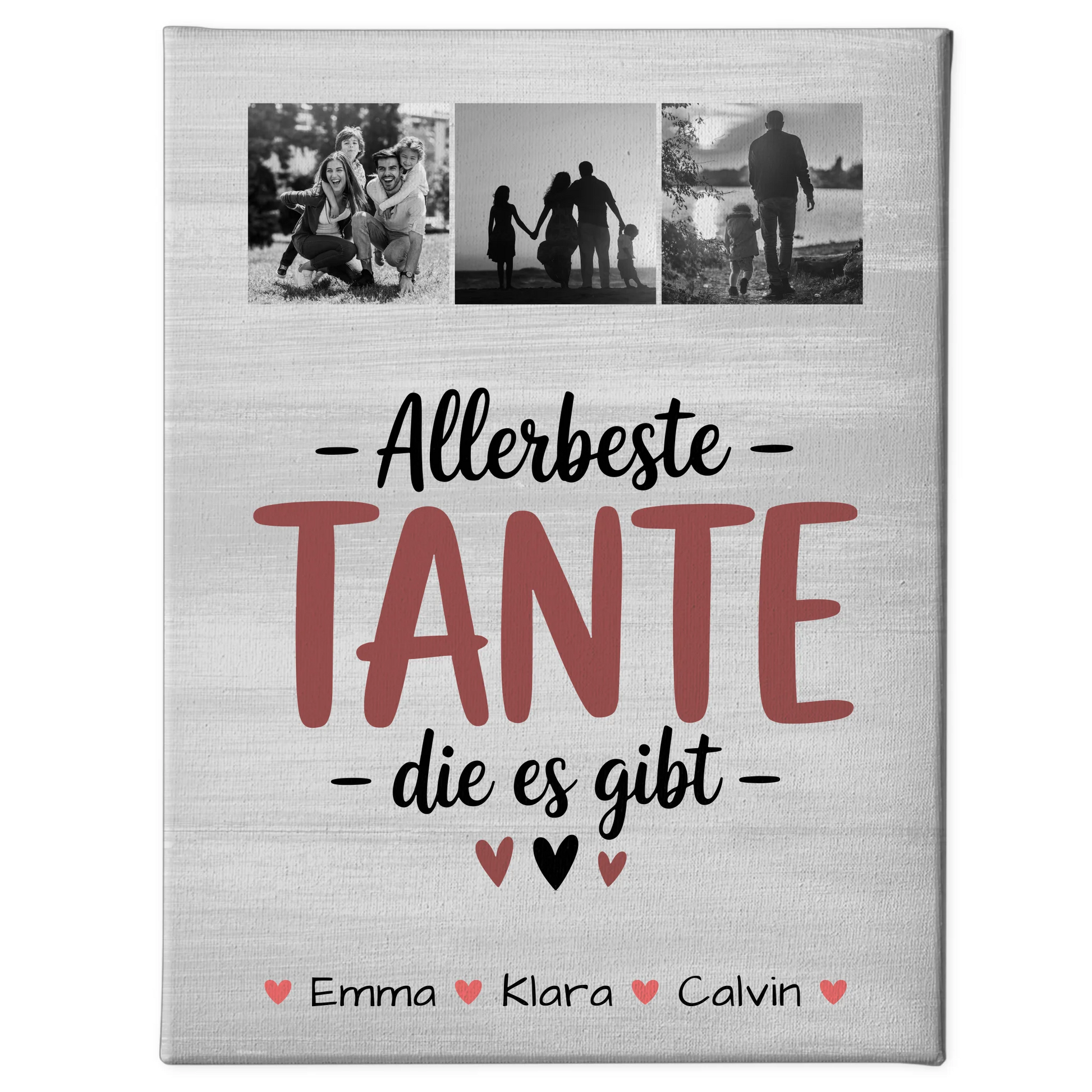 Leinwand Collagen Erstellen Geschenk Fotocollage Tante Allerbeste Tante Die Es Gibt 1