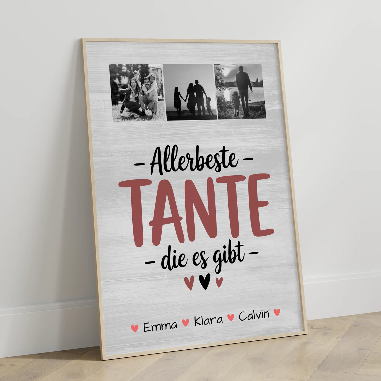Karten Poster Personalisiert Geschenk Fotocollage Tante Allerbeste Tante Die Es Gibt Geschenkidee