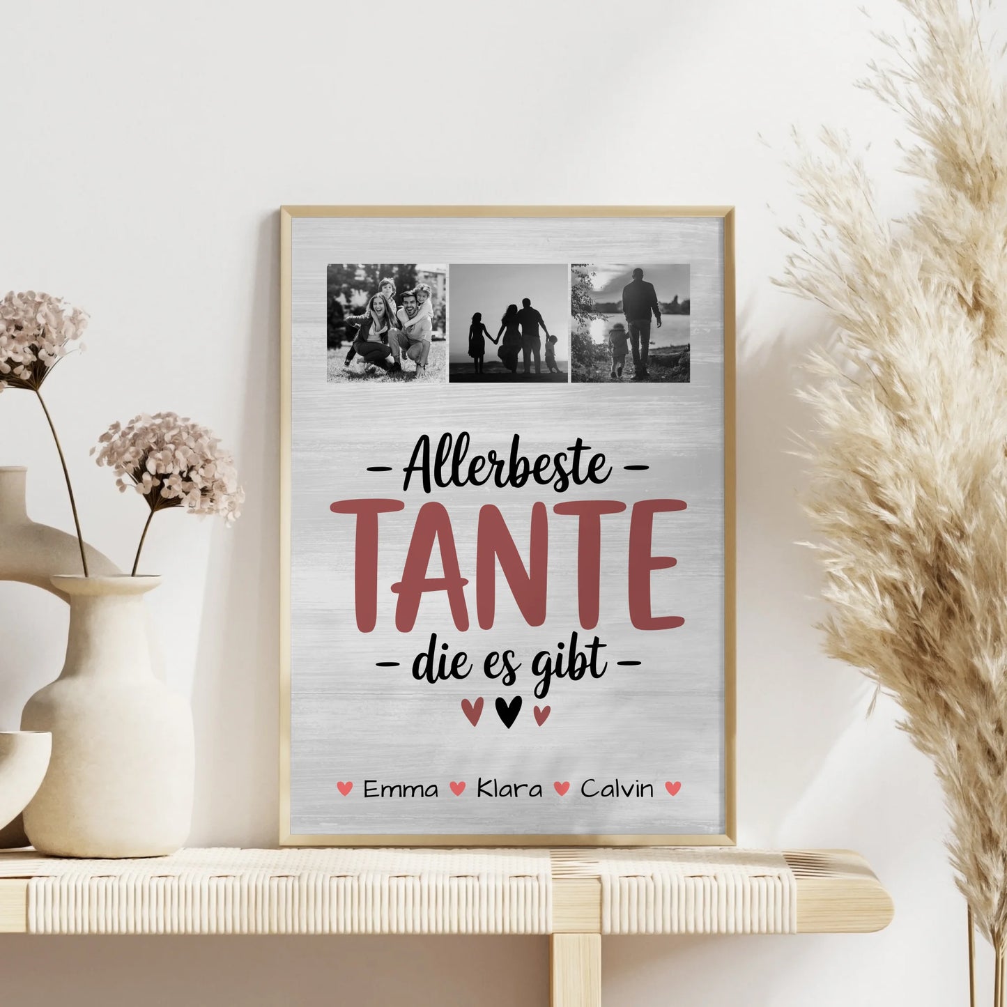 Karten Poster Personalisiert Geschenk Fotocollage Tante Allerbeste Tante Die Es Gibt Geschenkidee