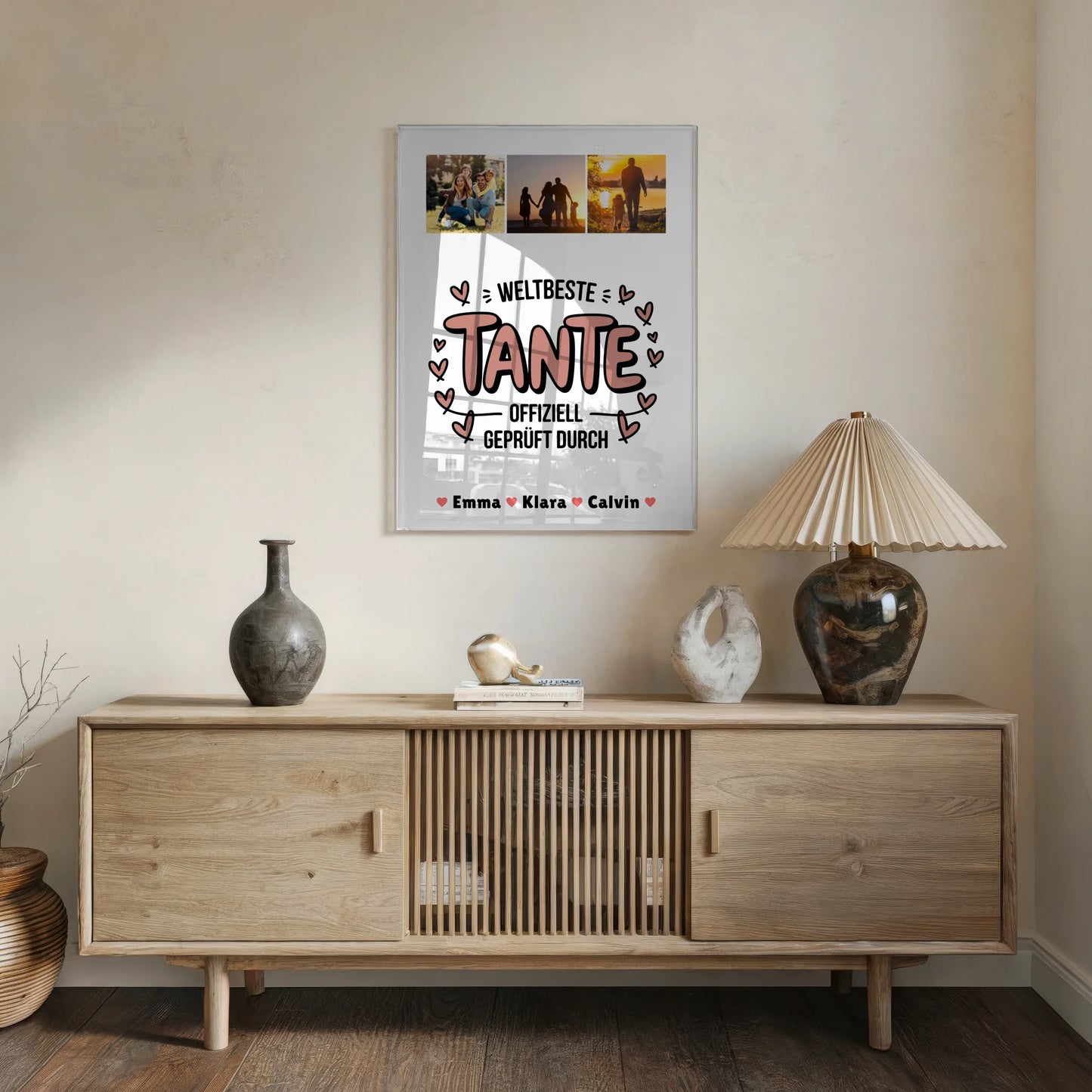 Personalisierte Geschenke für die Weltbeste Tante Foto Mit Acrylglas Fotocollage Offiziell Geprüft Durch 5