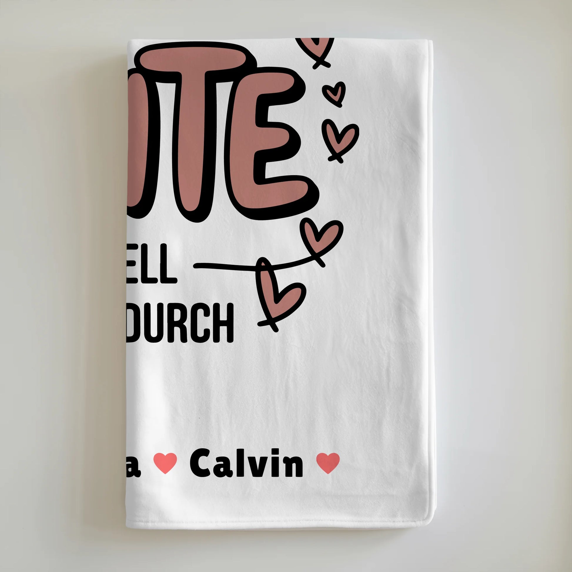 Personalisierte Namensdecke und Tante Fotocollage Weltbeste Tante Offiziell Geprüft Durch 6