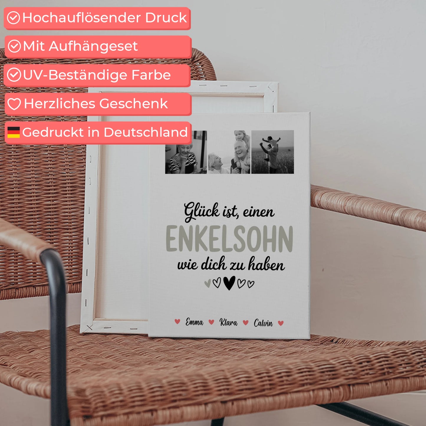 Fotocollage Großes Bild Aus Vielen Kleinen Fotocollage für Enkelsohn Glück Ist einen Enkelsohn Wie Dich Zu Haben 5