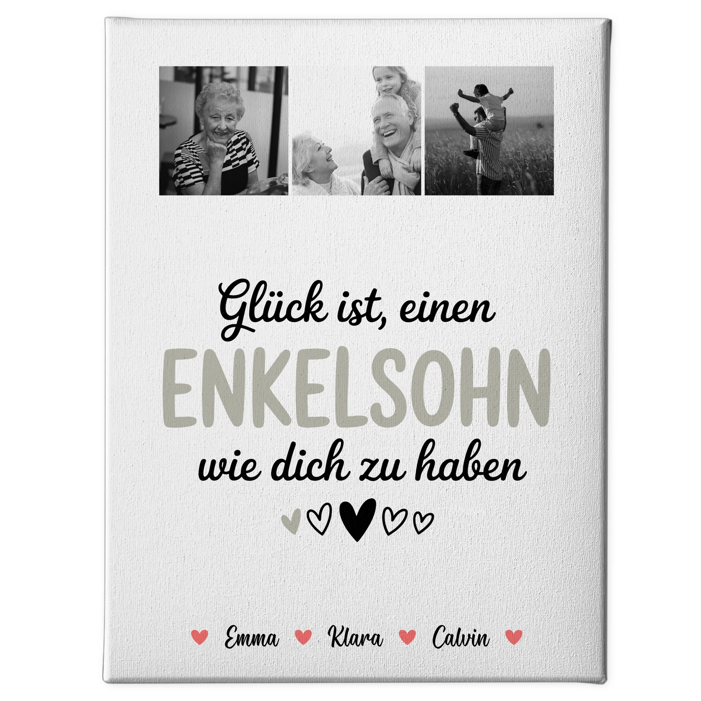 Fotocollage Großes Bild Aus Vielen Kleinen Fotocollage für Enkelsohn Glück Ist einen Enkelsohn Wie Dich Zu Haben 1