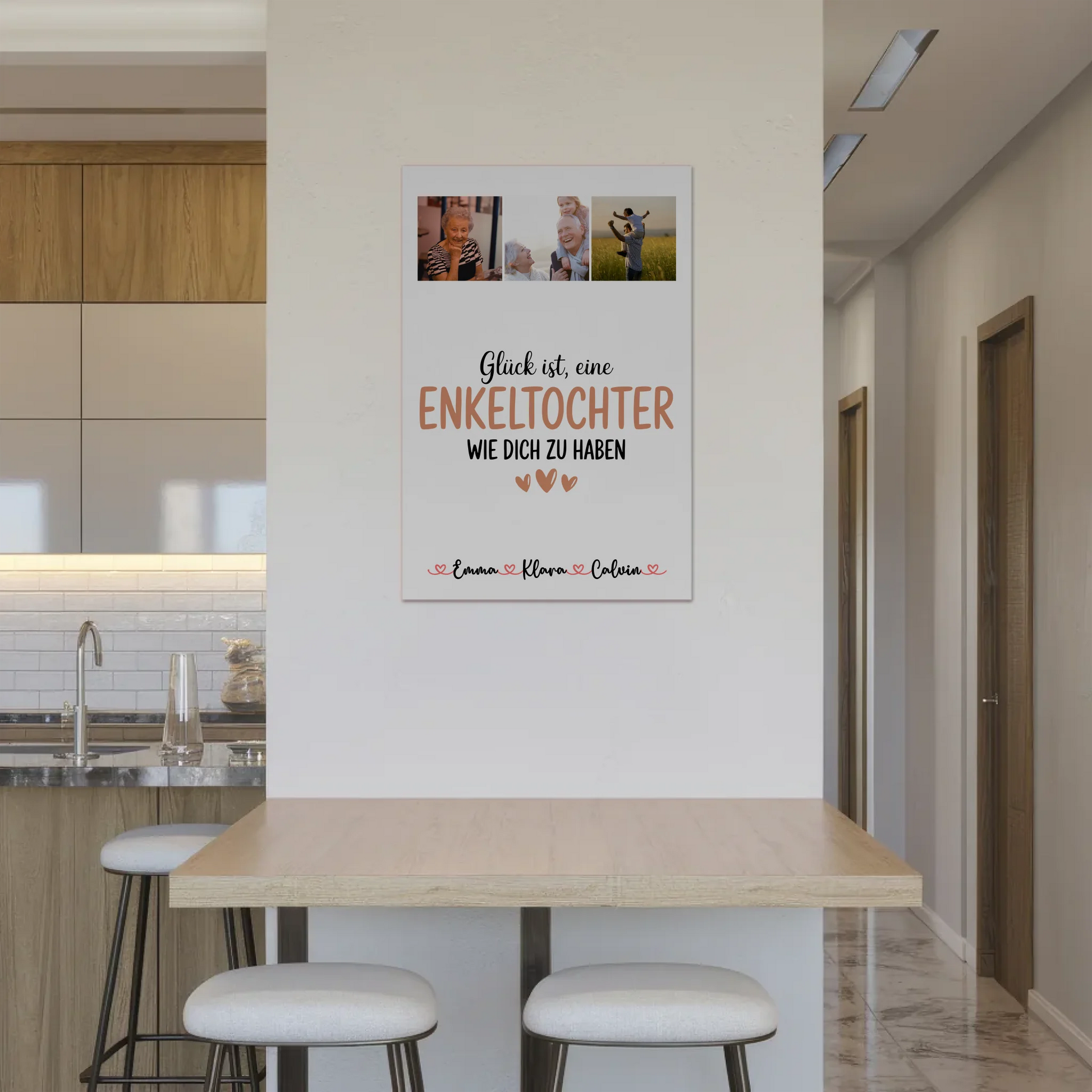 Fotoboard Poster Magnetisch Fotocollage Enkeltochter Glück Ist eine Enkeltochter Wie Dich Zu Haben Geschenk 2