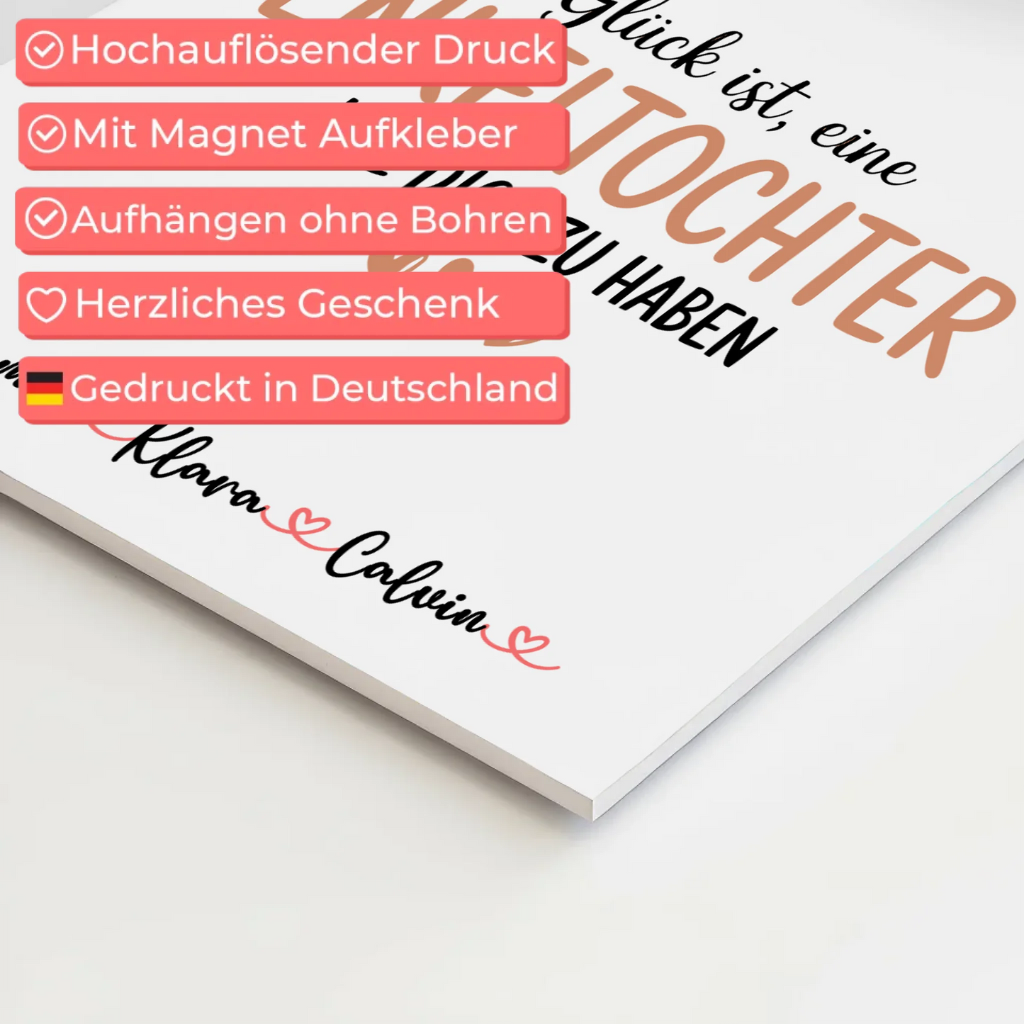 Fotoboard Poster Magnetisch Fotocollage Enkeltochter Glück Ist eine Enkeltochter Wie Dich Zu Haben Geschenk 10