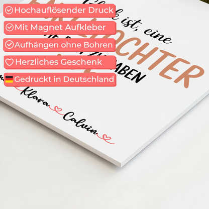 Fotoboard Poster Magnetisch Fotocollage Enkeltochter Glück Ist eine Enkeltochter Wie Dich Zu Haben Geschenk