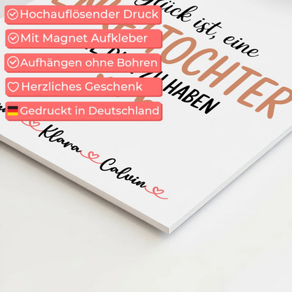 Fotoboard Poster Magnetisch Fotocollage Enkeltochter Glück Ist eine Enkeltochter Wie Dich Zu Haben Geschenk