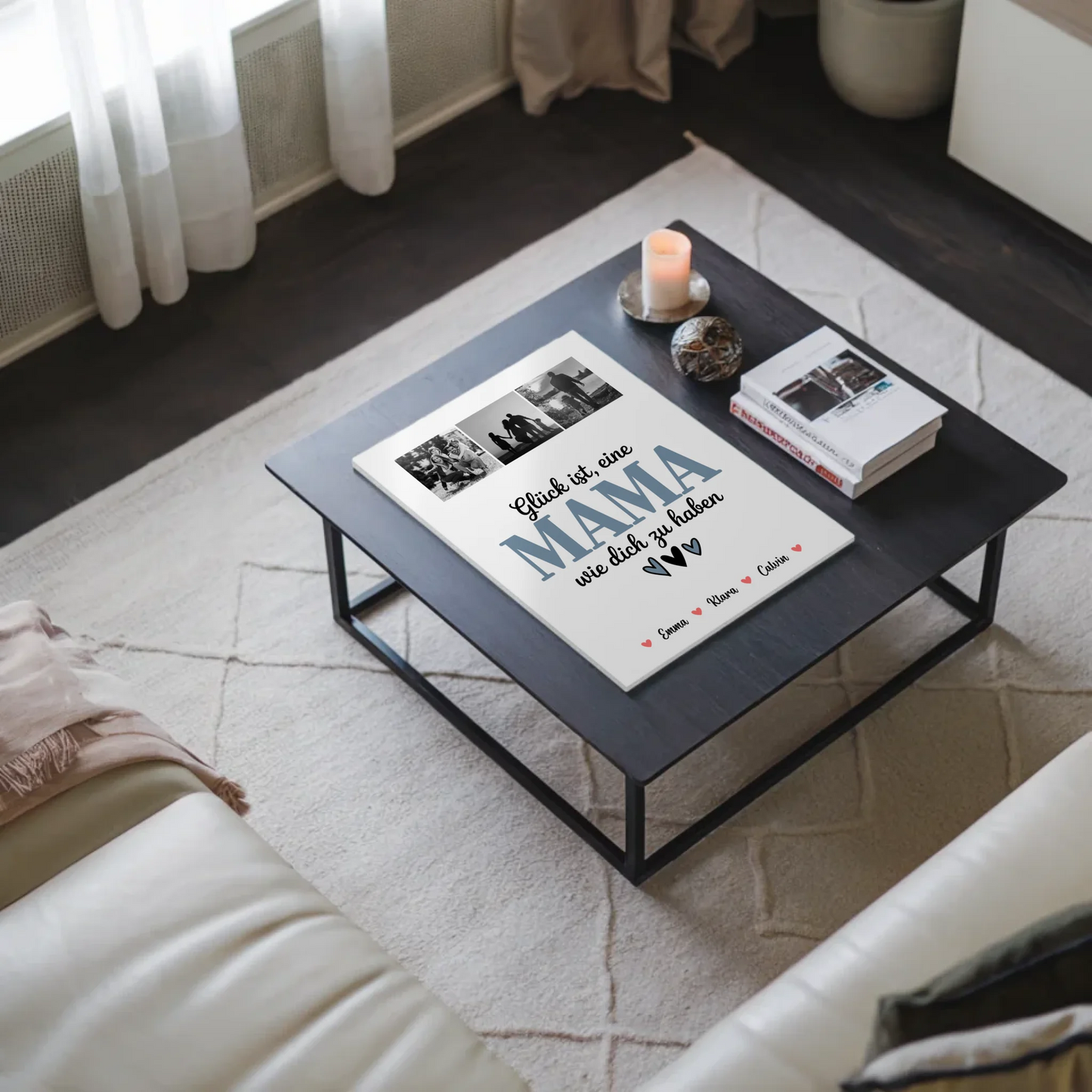 Mama Plakat Fotoboard Fotocollage für Mama Glück Ist eine Mama Wie Dich Zu Haben 9