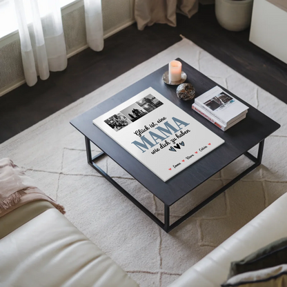 Mama Plakat Fotoboard Fotocollage für Mama Glück Ist eine Mama Wie Dich Zu Haben 9