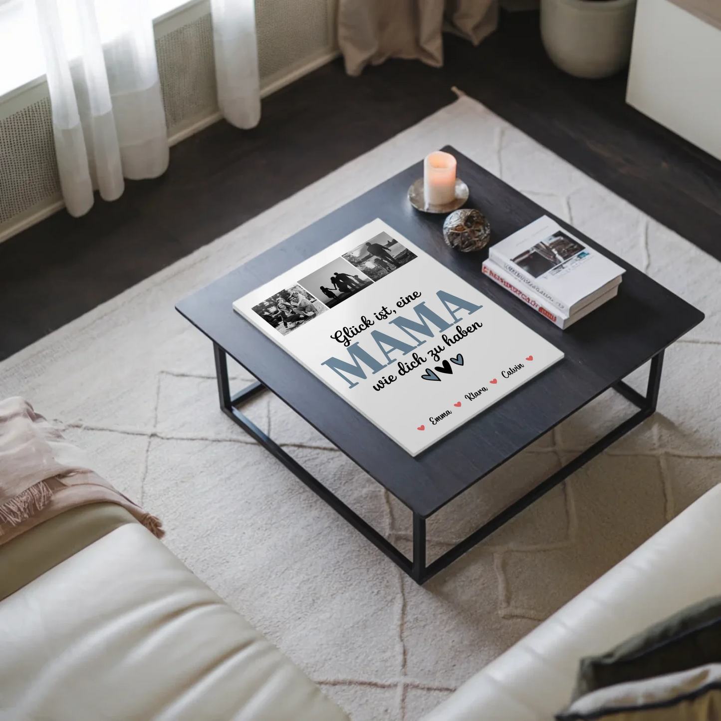 Mama Plakat Fotoboard Fotocollage für Mama Glück Ist eine Mama Wie Dich Zu Haben