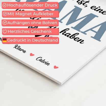 Mama Plakat Fotoboard Fotocollage für Mama Glück Ist eine Mama Wie Dich Zu Haben