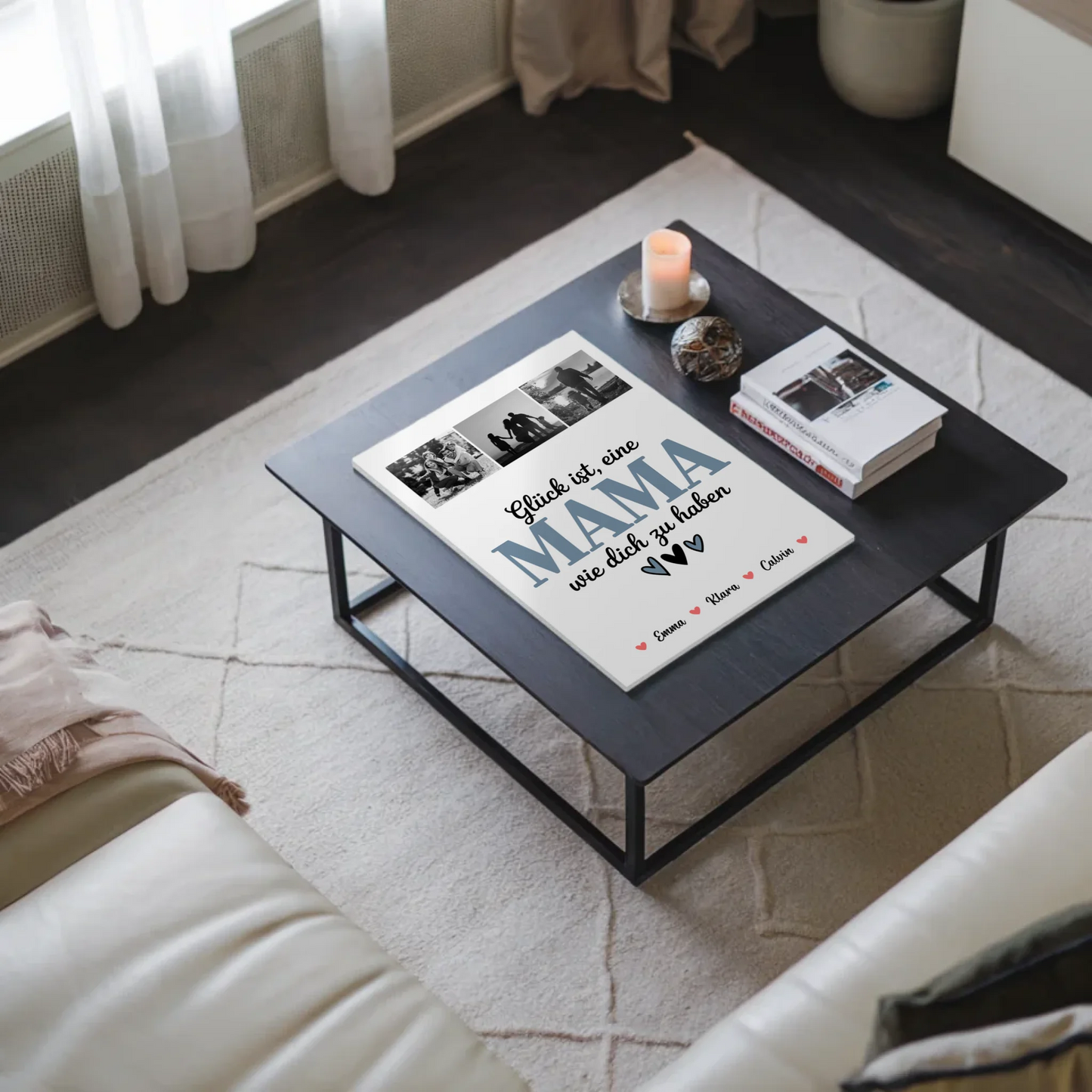 Mama Plakat Fotoboard Fotocollage für Mama Glück Ist eine Mama Wie Dich Zu Haben