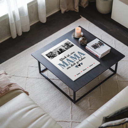 Mama Plakat Fotoboard Fotocollage für Mama Glück Ist eine Mama Wie Dich Zu Haben