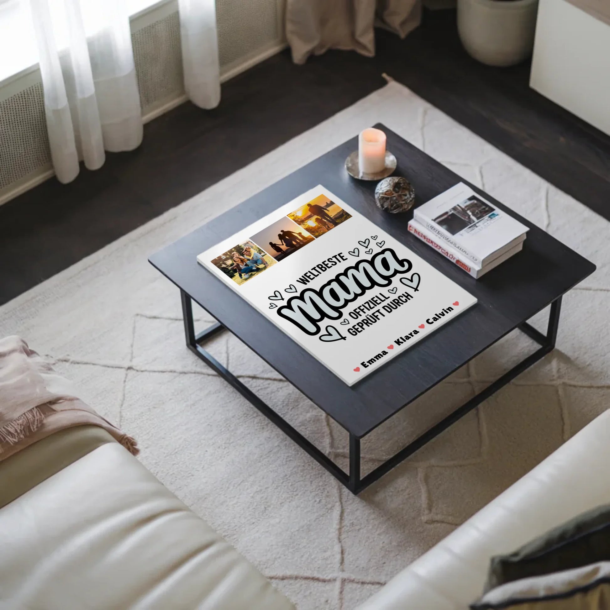 Mama Plakat Mama Fotocollage Weltbeste Mama Offiziell Geprüft Durch Personalisiertes Geschenk 3