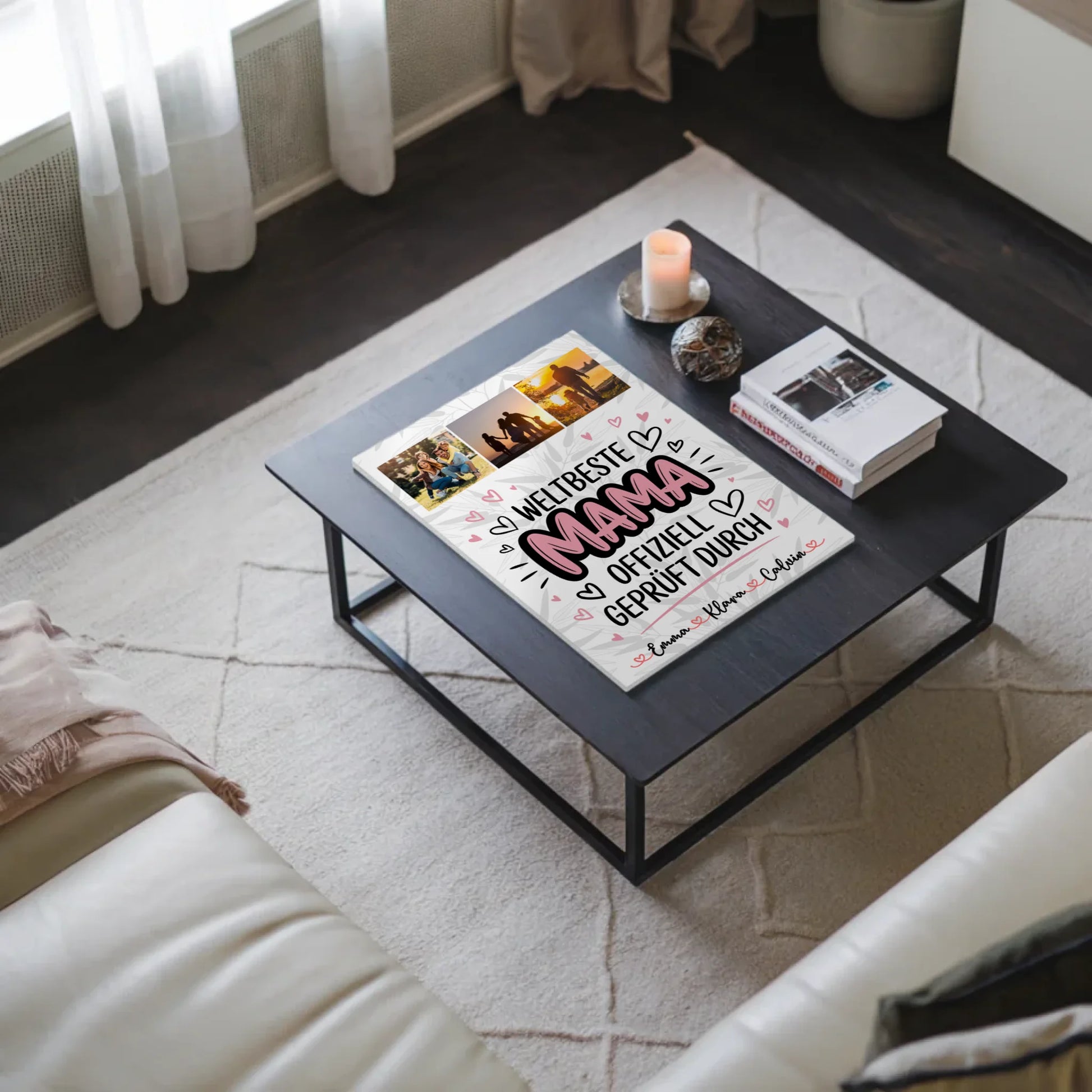 Mama Plakat Fotocollage Mama Weltbeste Mama Offiziell Geprüft Durch Personalisiertes Geschenk 3