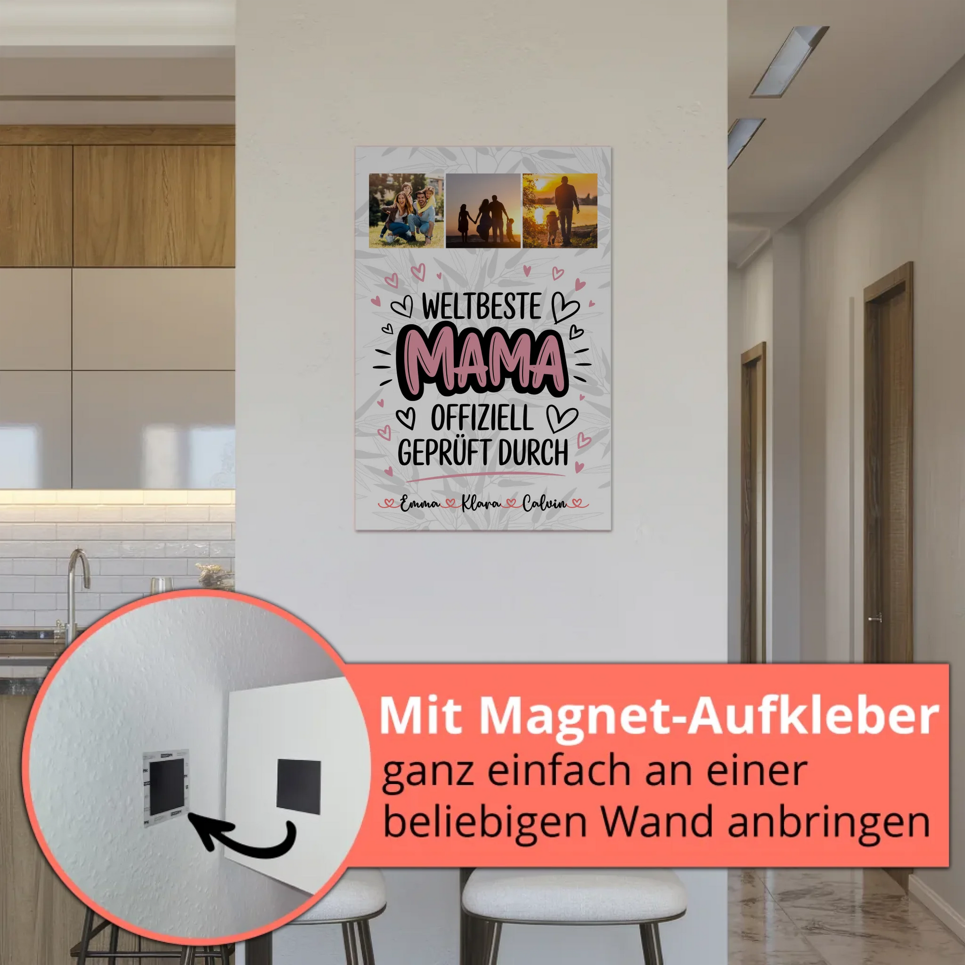Mama Plakat Fotocollage Mama Weltbeste Mama Offiziell Geprüft Durch Personalisiertes Geschenk 5