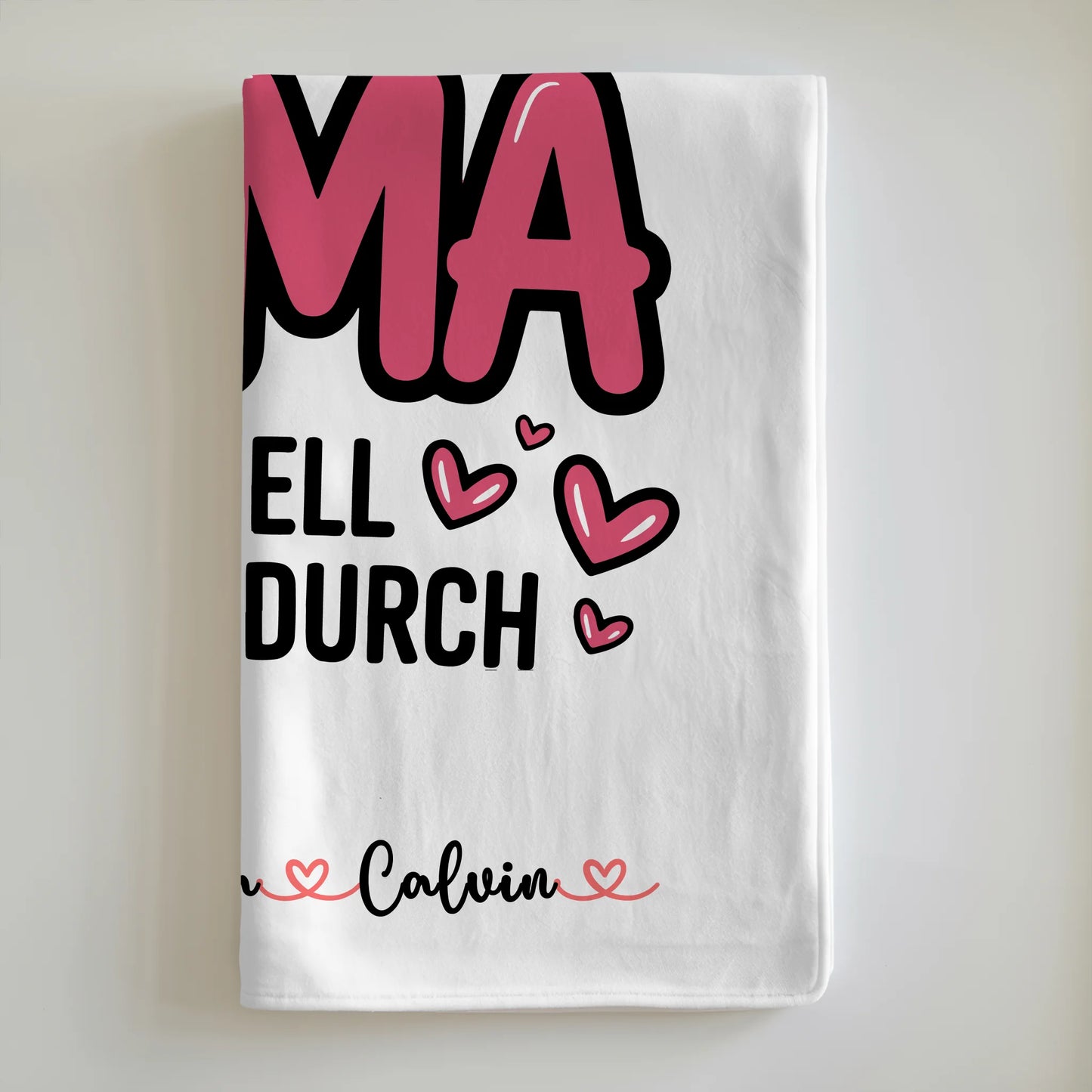 Personalisierte Decke Mutter Tochter Fotocollage für Mama Weltbeste Mama Offiziell Geprüft Durch 6