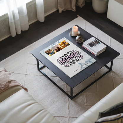 Weltbeste Mama Offiziell Geprüft Durch Personalisiertes Mama Plakat und Fotocollage 9