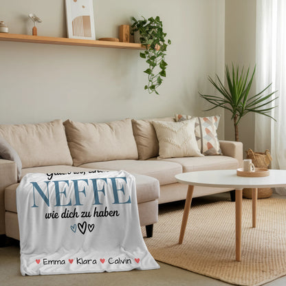 Personalisierte Decke Mit Namen Geschenk Fotocollage Neffe Glück Ist Einen Neffe Wie Dich Zu Haben 4