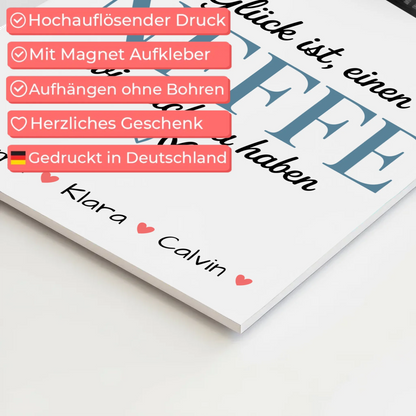 Fotoboard Magnet Poster Geschenk Fotocollage Neffe Glück Ist einen Neffe Wie Dich Zu Haben 4