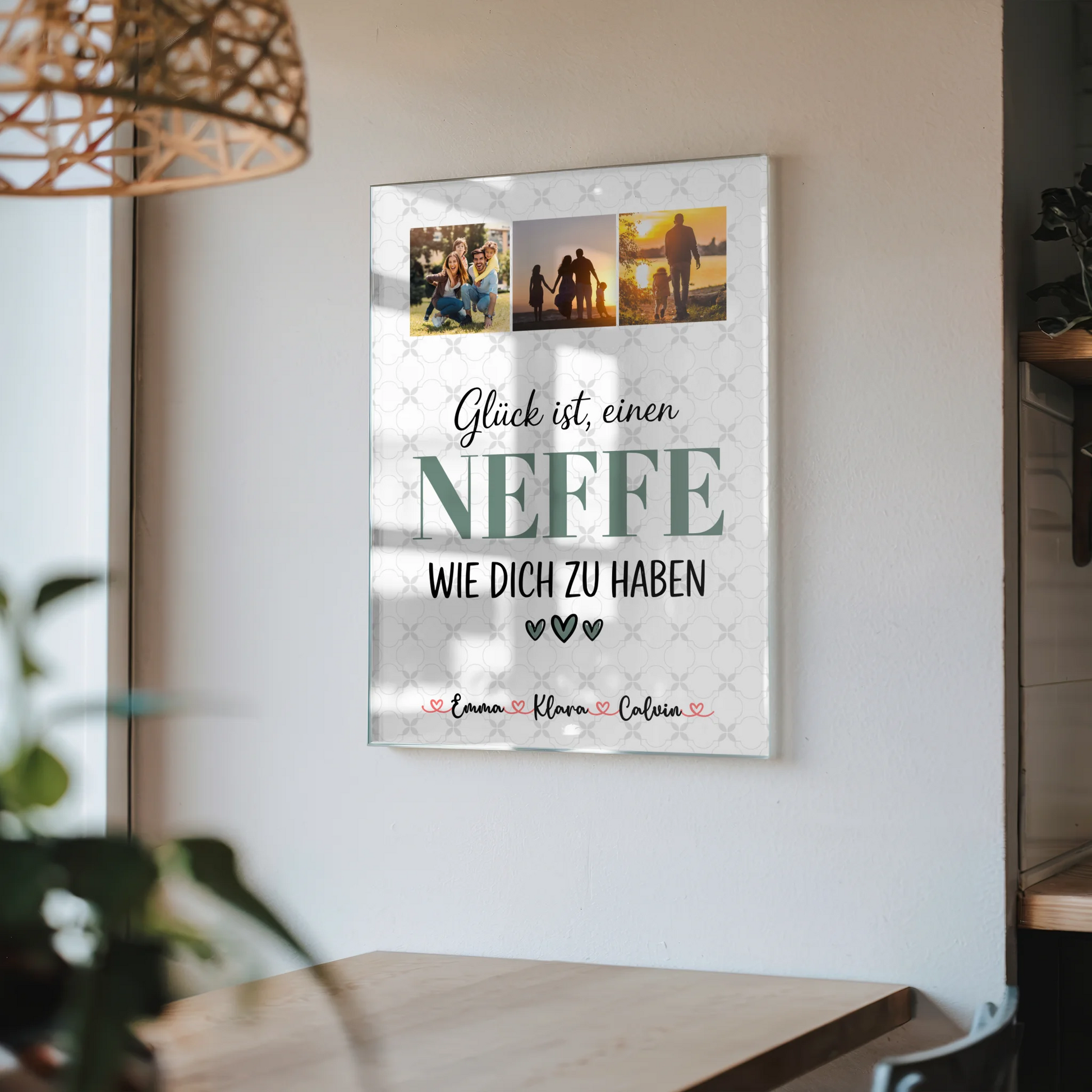 Personalisierte Acrylglas Mit Foto Fotocollage Neffe Glück Ist Einen Neffe Wie Dich Zu Haben Geschenk 4