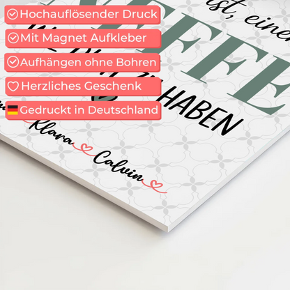 Personalisierte Fotoboard Magnet Wandbild Fotocollage Neffe Glück Ist Einen Neffe Wie Dich Zu Haben