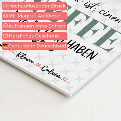 Personalisierte Fotoboard Magnet Wandbild Fotocollage Neffe Glück Ist Einen Neffe Wie Dich Zu Haben