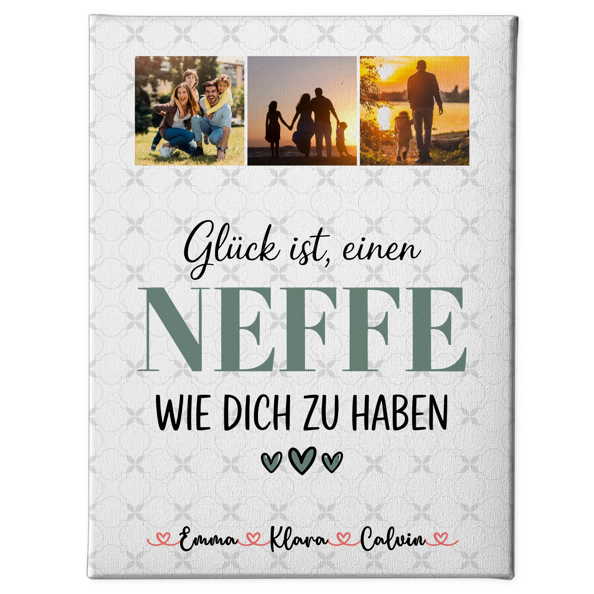Fotocollage Großes Bild Aus Vielen Kleinen Fotocollage Neffe Glück Ist einen Neffe Wie Dich Zu Haben 1