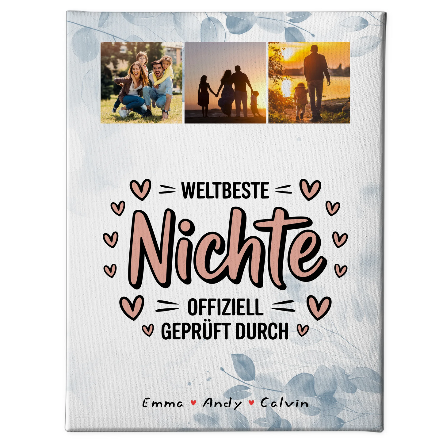 Fotocollage Großes Bild Aus Vielen Kleinen Nichte Fotocollage Weltbeste Nichte Offiziell Geprüft Durch 1