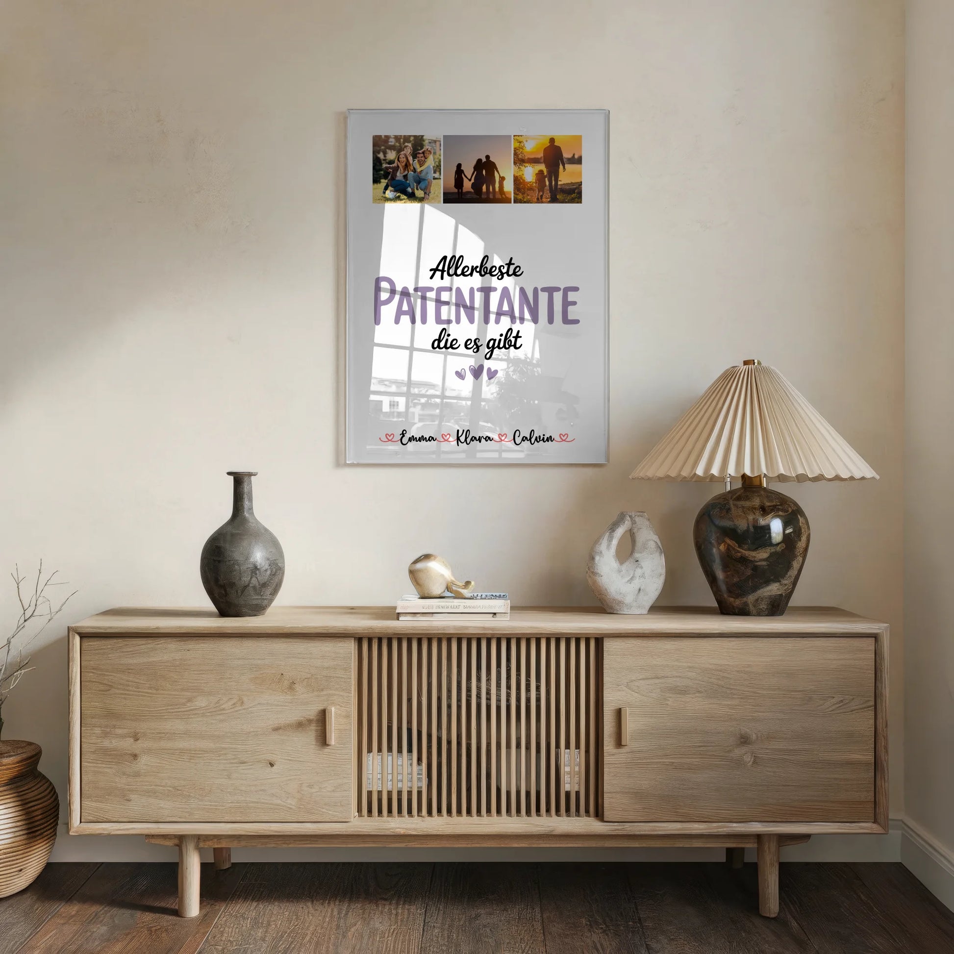 Personalisierte Foto Acrylglas Fotocollage Patentante Allerbeste Patentante Die Es Gibt 5