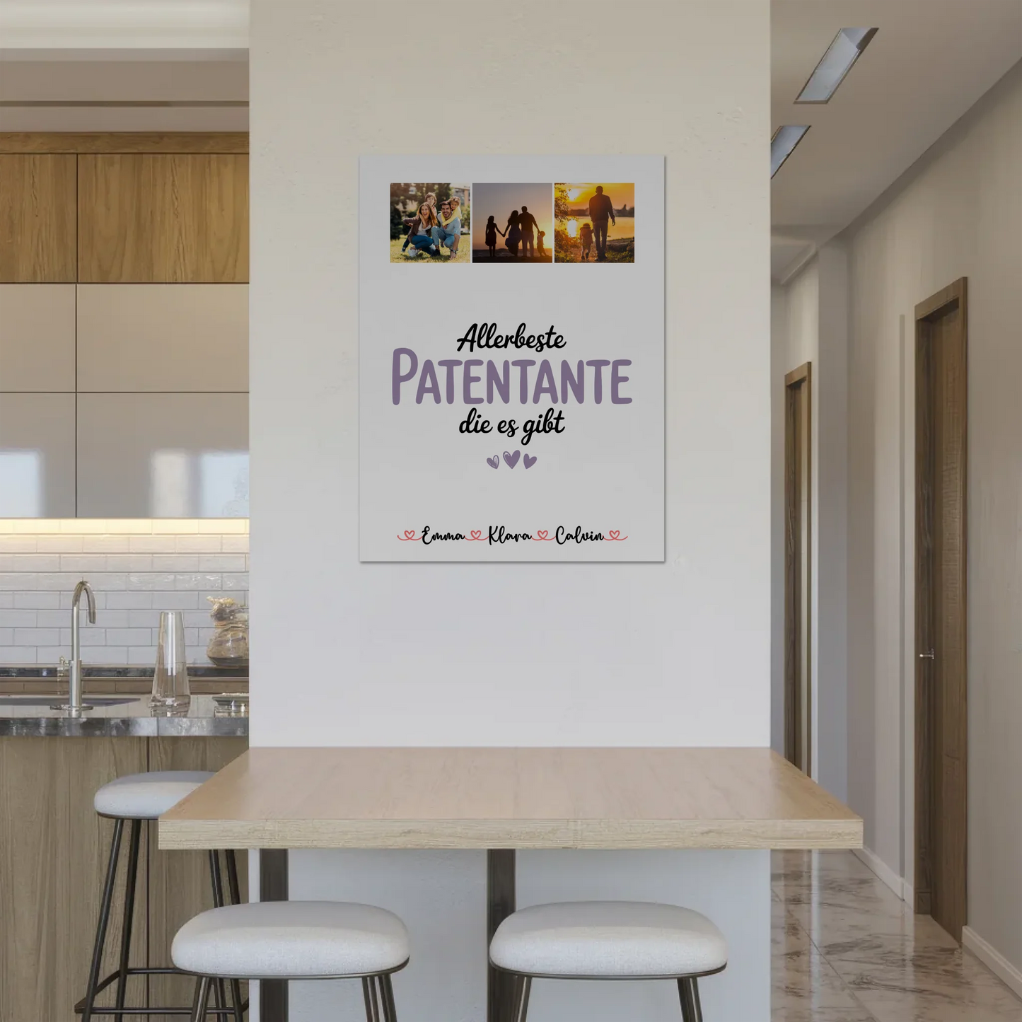 Fotoboard Magnet Wandbild Fotocollage Patentante Allerbeste Patentante Die Es Gibt Geschenk 8