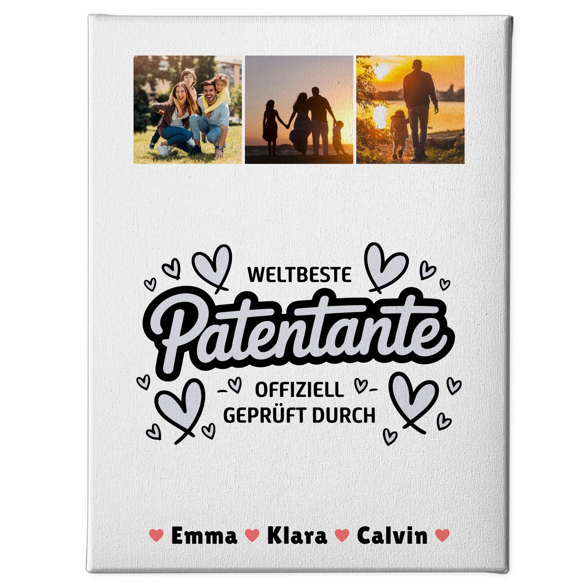 Fotocollage Großes Bild Aus Vielen Kleinen Patentante Fotocollage Weltbeste Patentante Offiziell Geprüft Durch 1