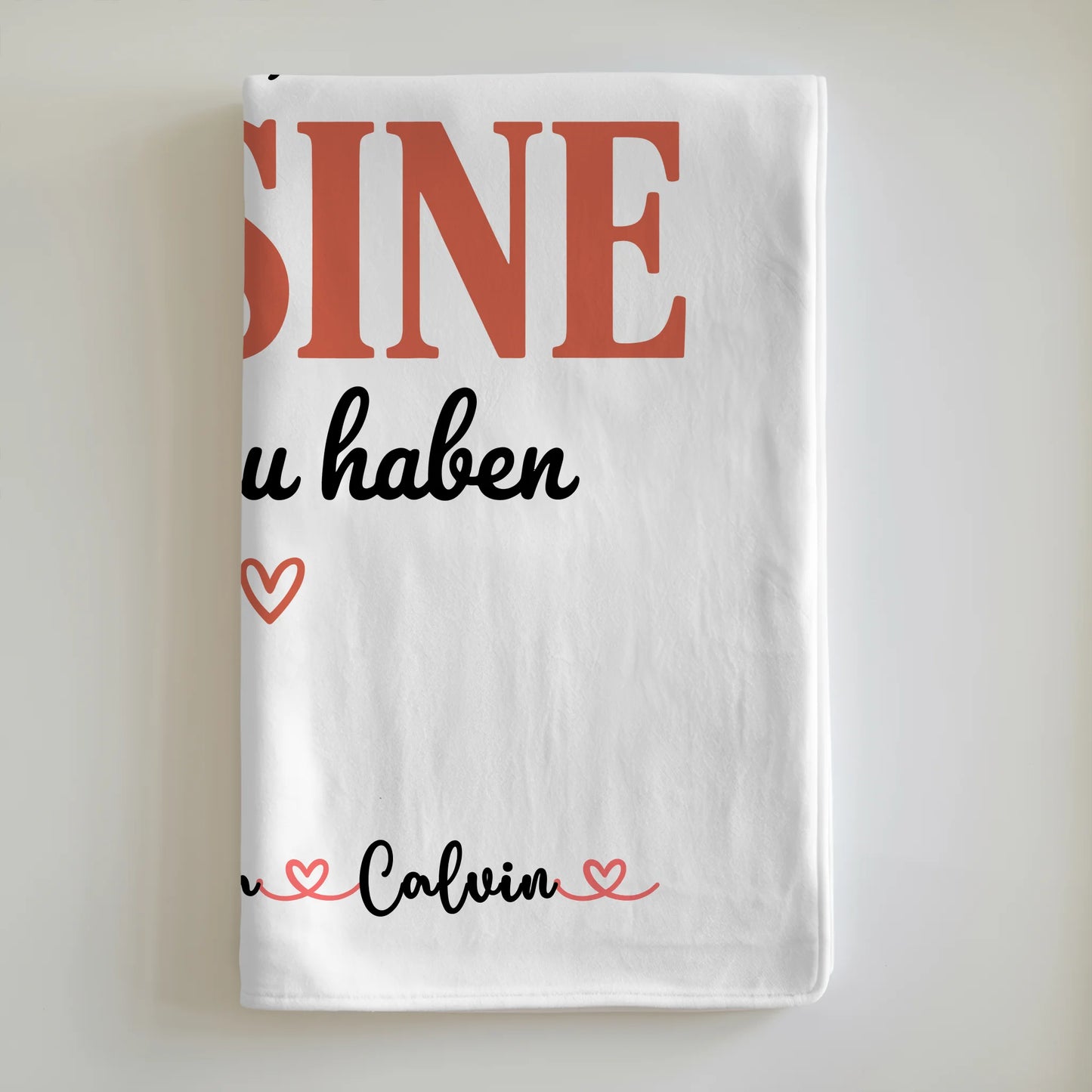 Decke Mit Namen Fotocollage für Cousine Glück Ist eine Cousine Wie Dich Zu Haben 6