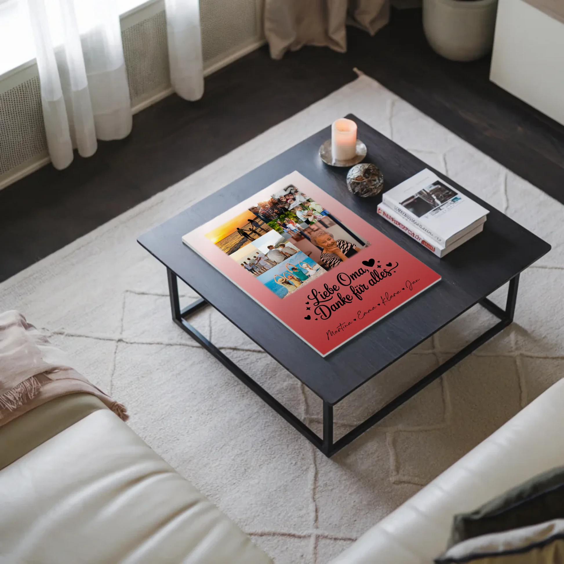 Oma Plakat mit 9 Fotos Liebe Oma Danke für alles personalisiertes Geschenk 9