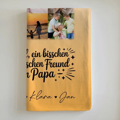 Personalisierte Decke Mit Namen mit 11 Fotos für Held Beschützer Freund Mein Bruder 6